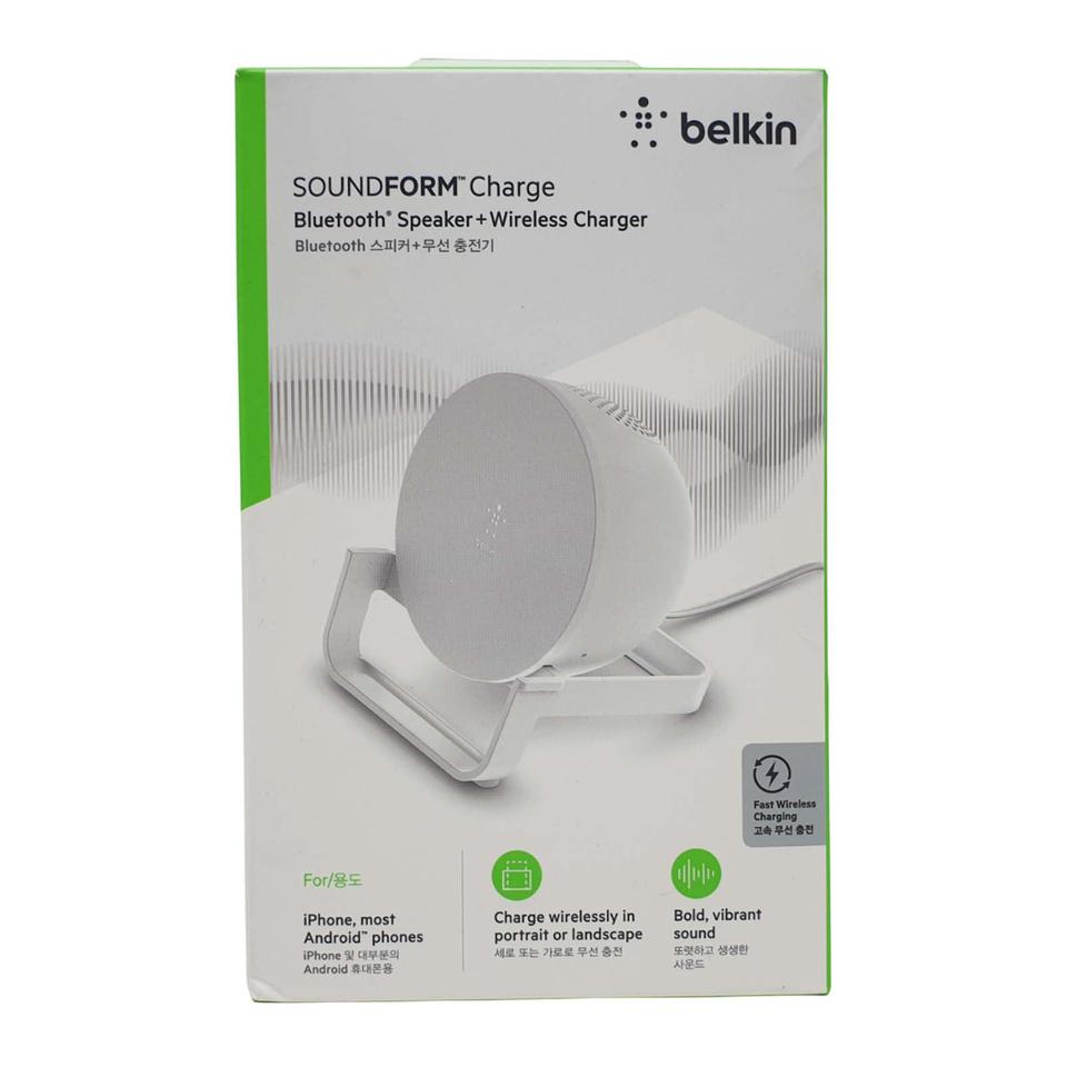 [미개봉] 벨킨 belkin 고속무선충전 블루투스 스피커