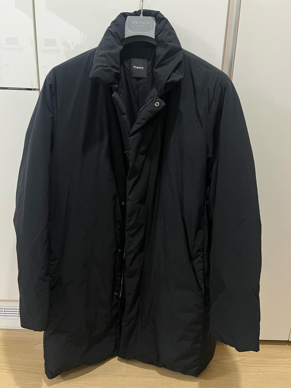 띠어리 덕다운 롱패딩 xl