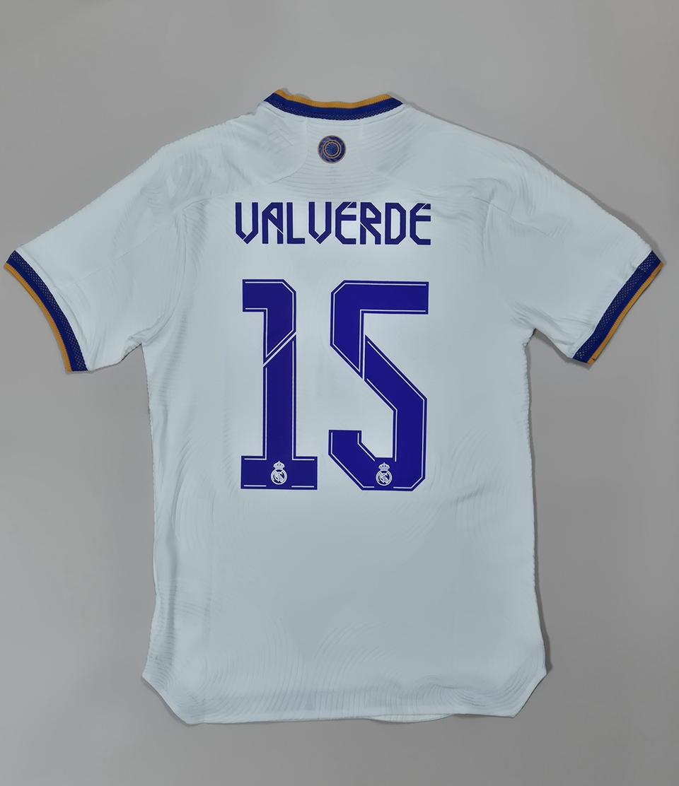 21 22 레알 홈 발베르데유니폼 m