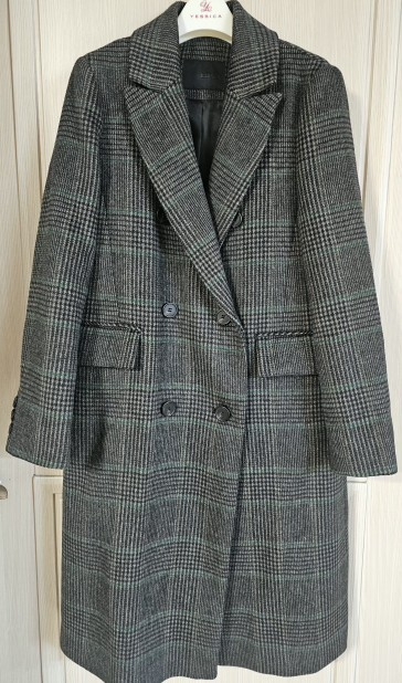 BNX체크 더블코트