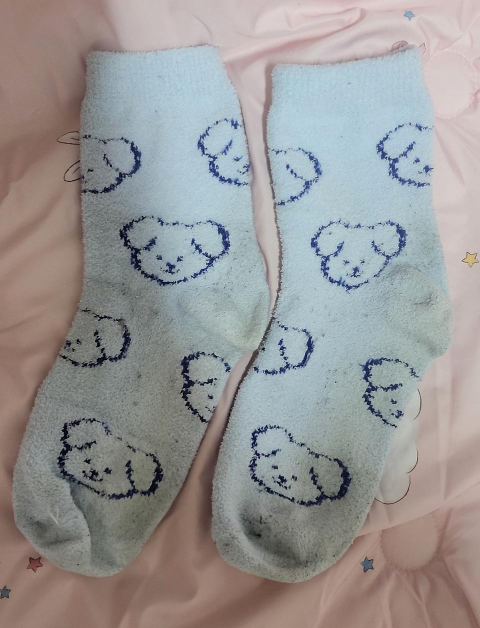 키키야삭스 수면양말 여성용(강아지무늬)