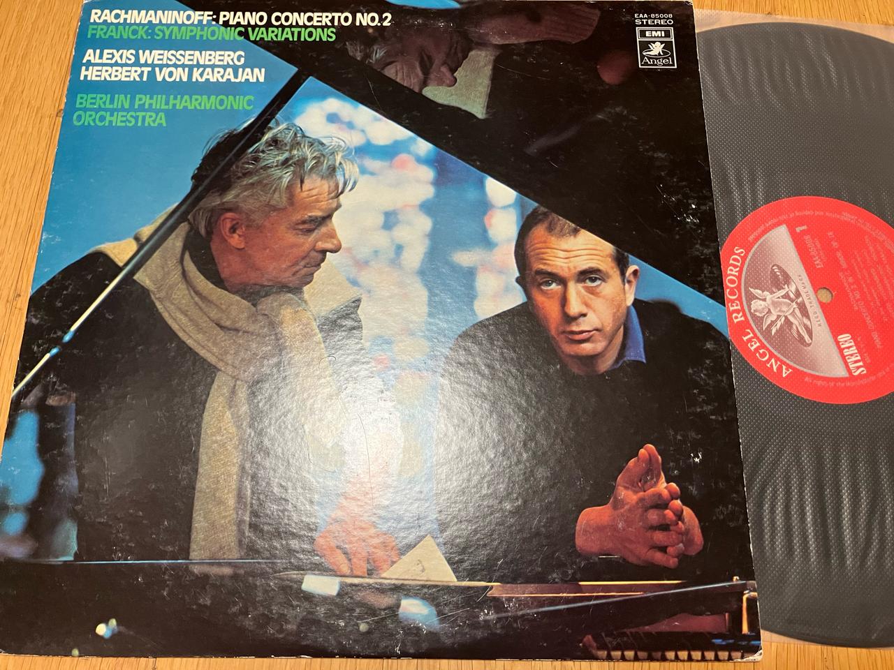 일본 LP> 라흐마니노프 피아노협주곡 - 바이센베르크