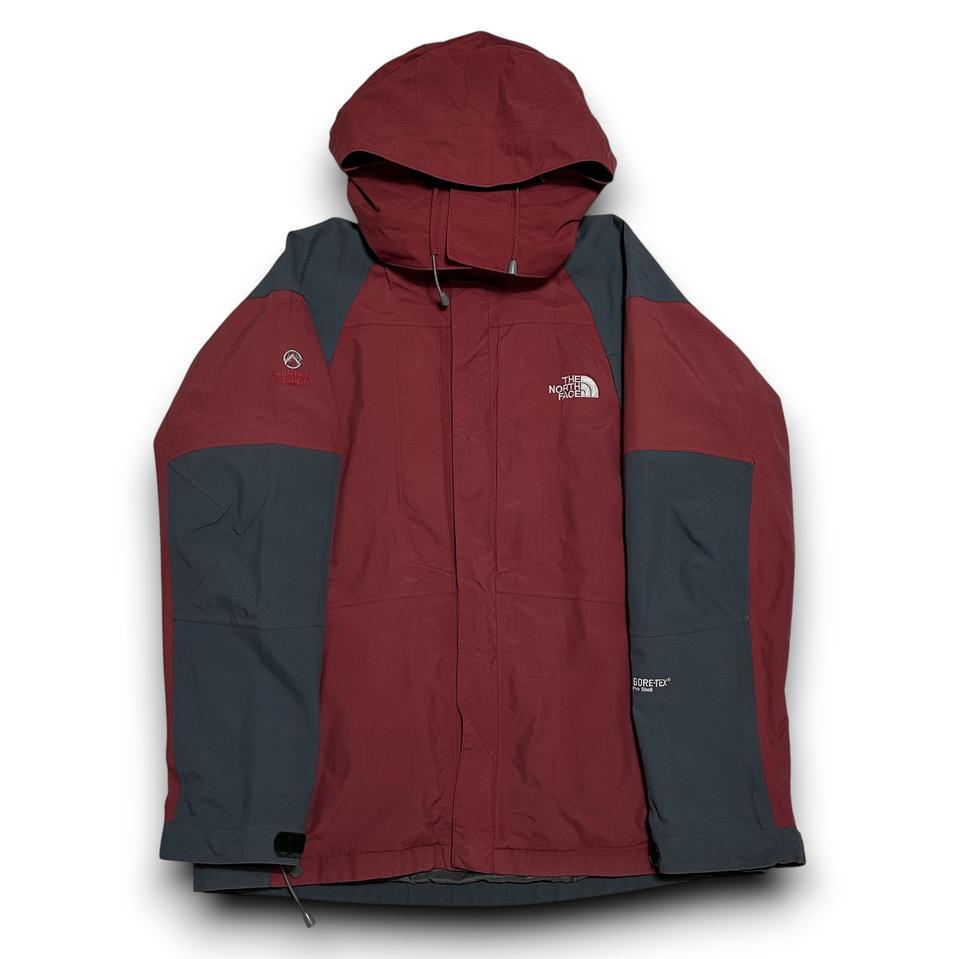 The North Face 딥레드 고어텍스 써밋 후드 바람막이