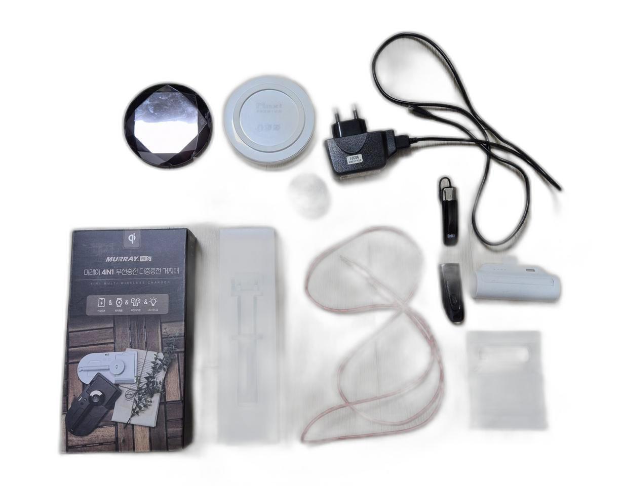 머레이 4in1 무선충전기 외 전자기기 일괄