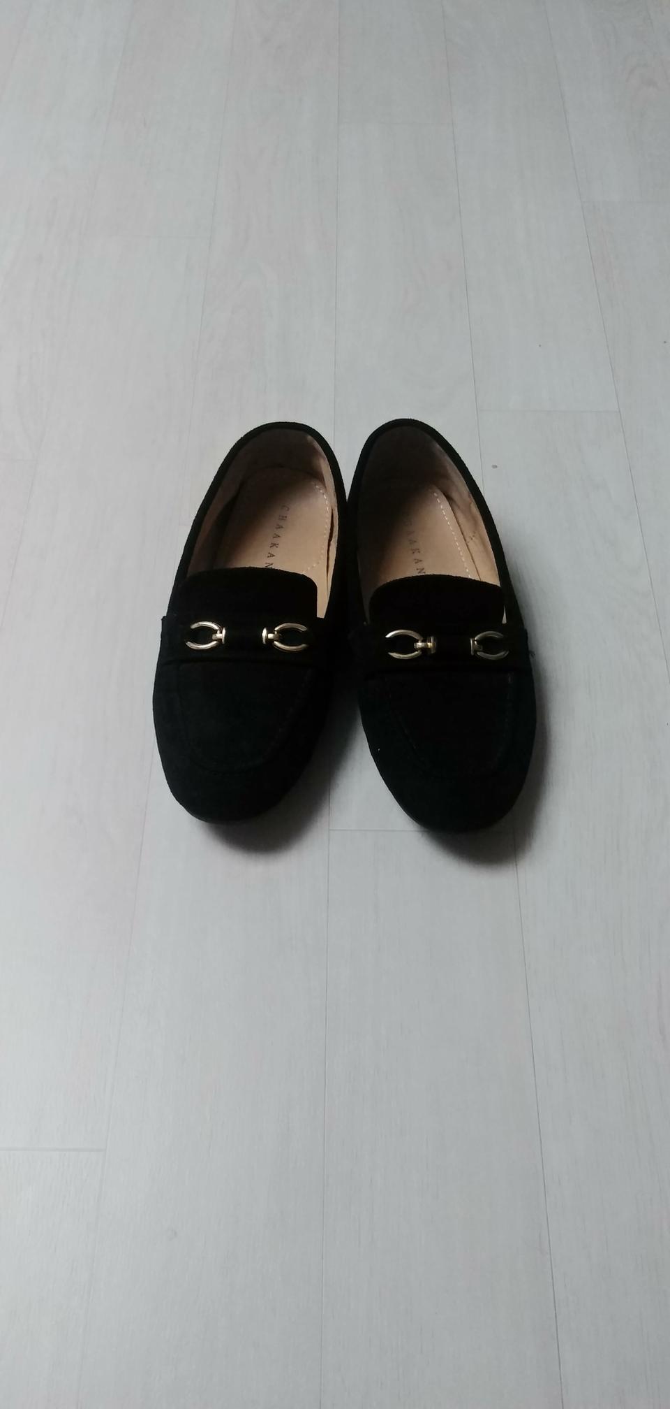 CHAAKAN스웨이드 로퍼 235mm