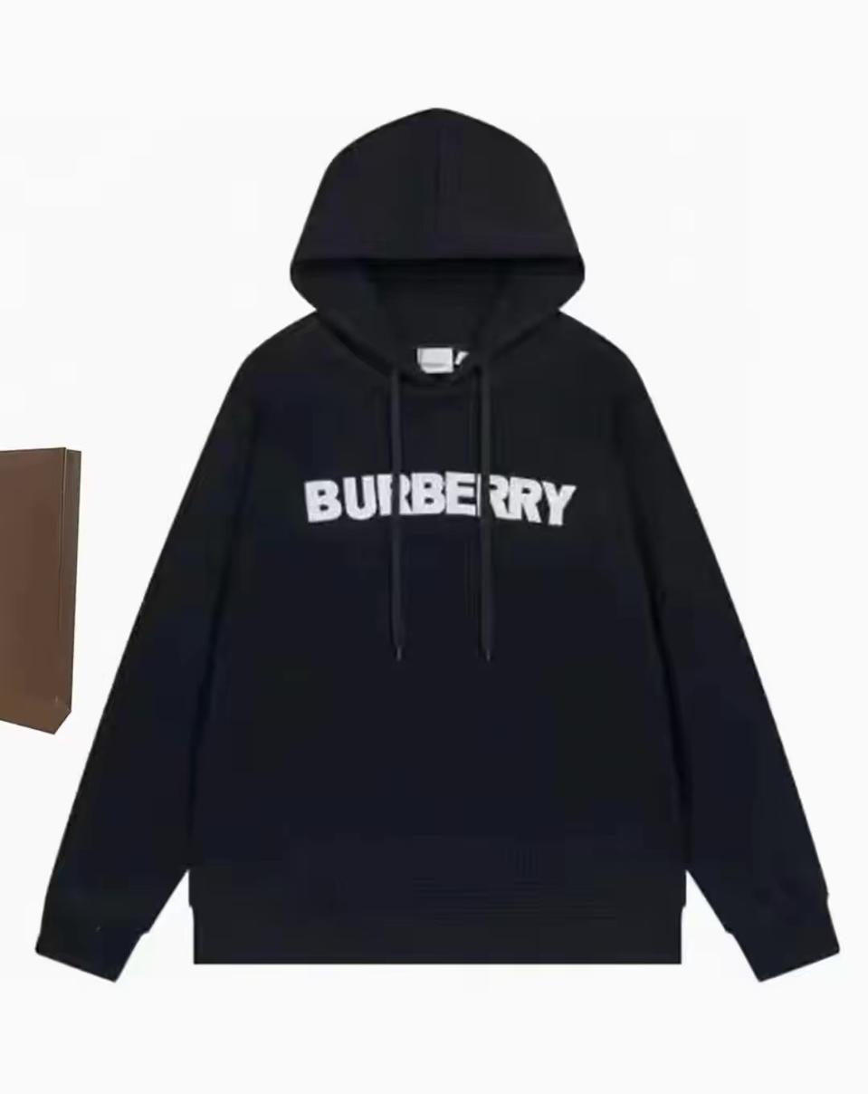 버버리 공용 후드티