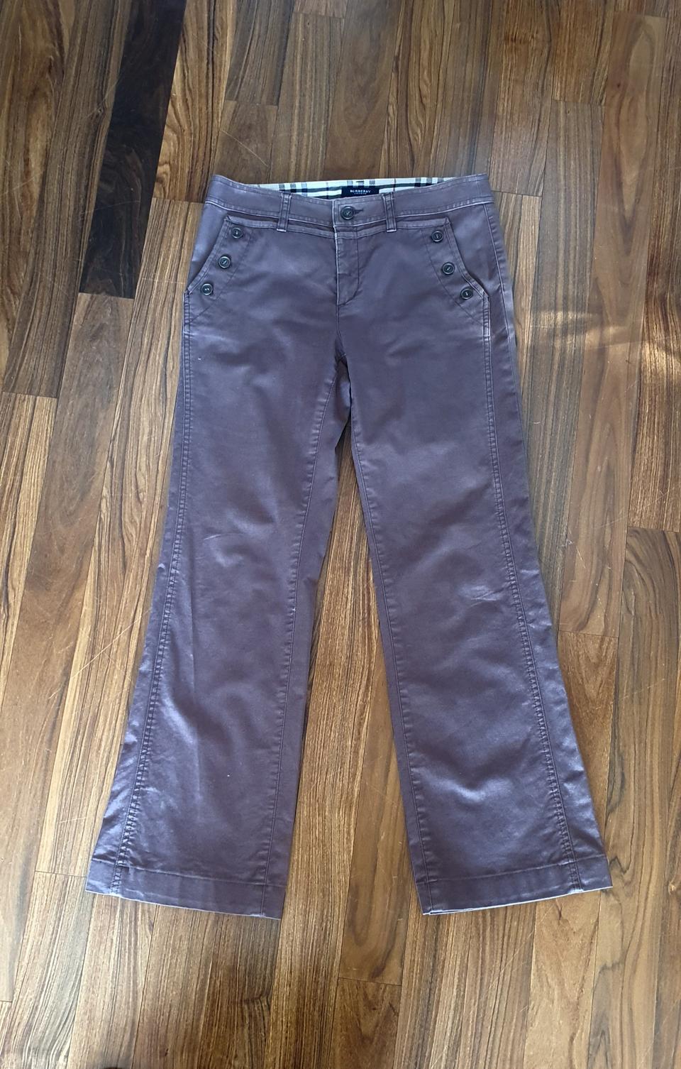 버버리부츠컷바지