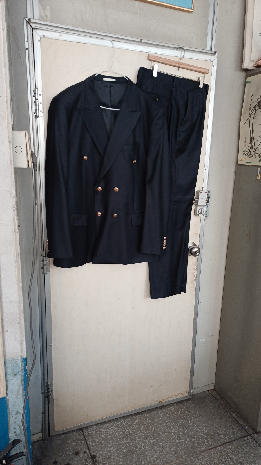 지오지아 남성 정장105싸이즈바지37싸이즈기장103센치