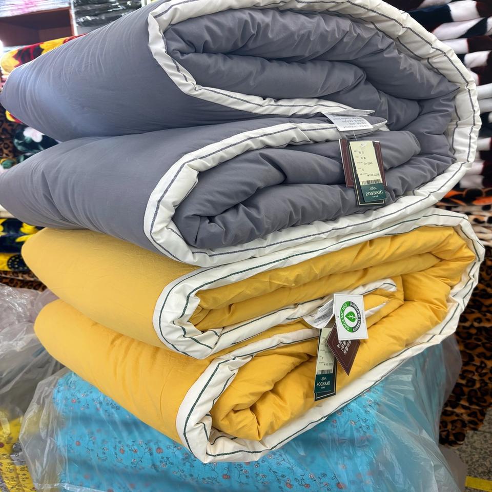 <3컬러> 슈퍼싱글, 킹 60수 고밀도 오가닉 친환경 무봉제 이불세트