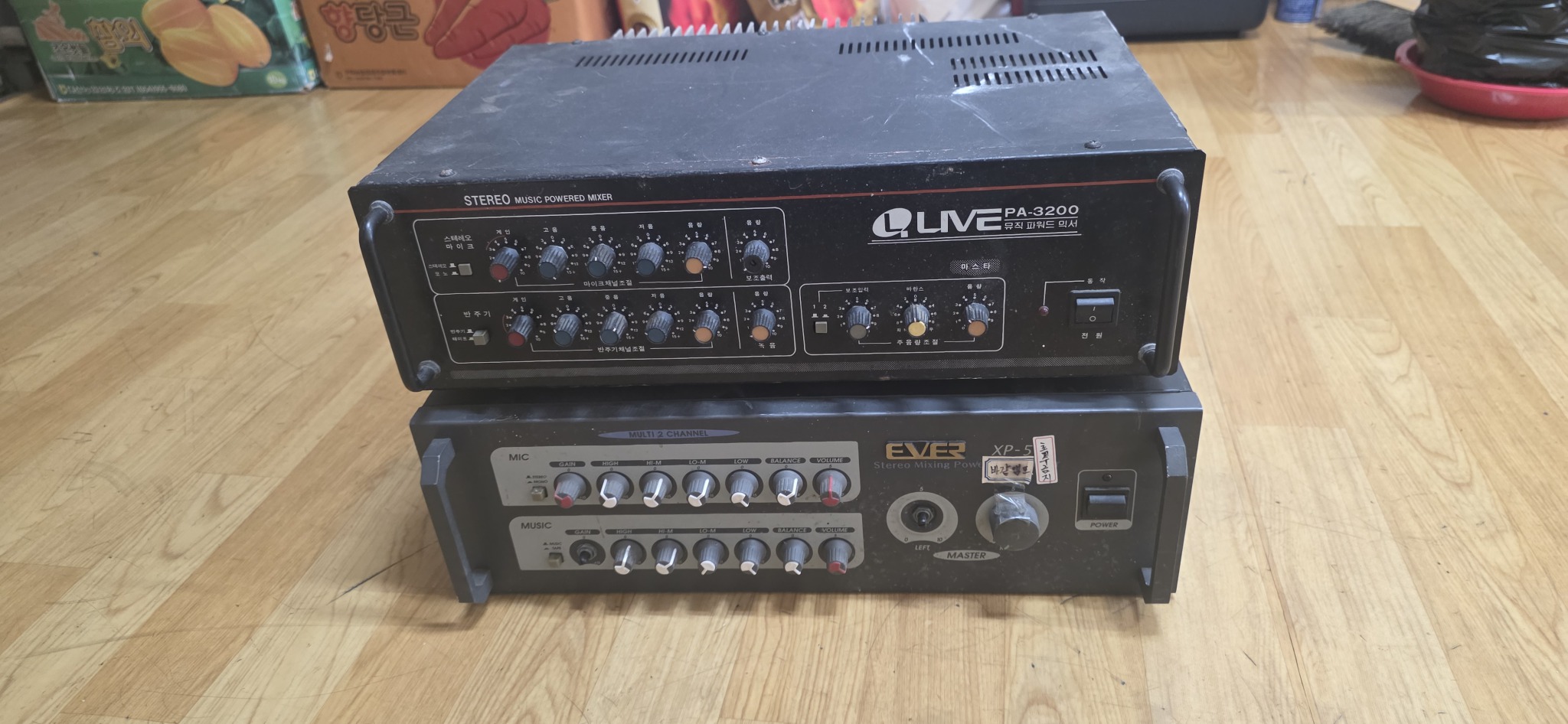 앰프기 2개 수리부속용