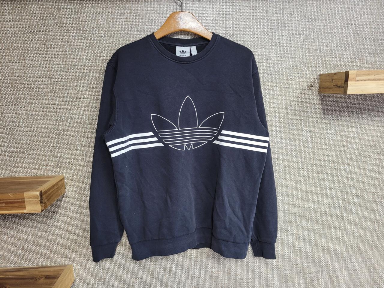 XL 105사이즈 아디다스 기모 맨투맨