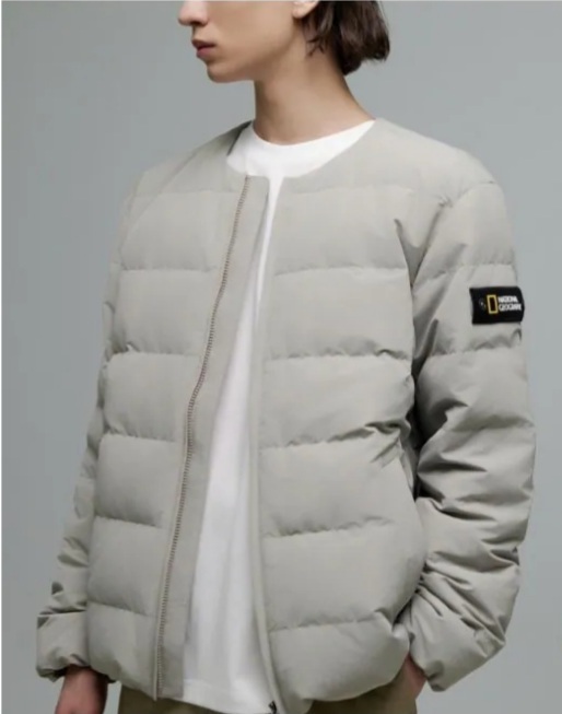 [24년/m/95] 내셔널지오그래픽 u넥 경량패딩