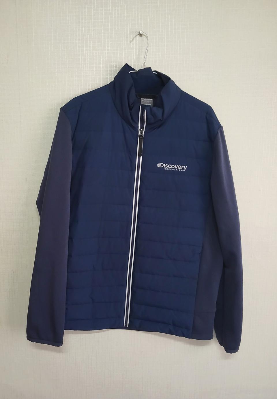 디스커버리 네이비 구스경량 패딩 자켓