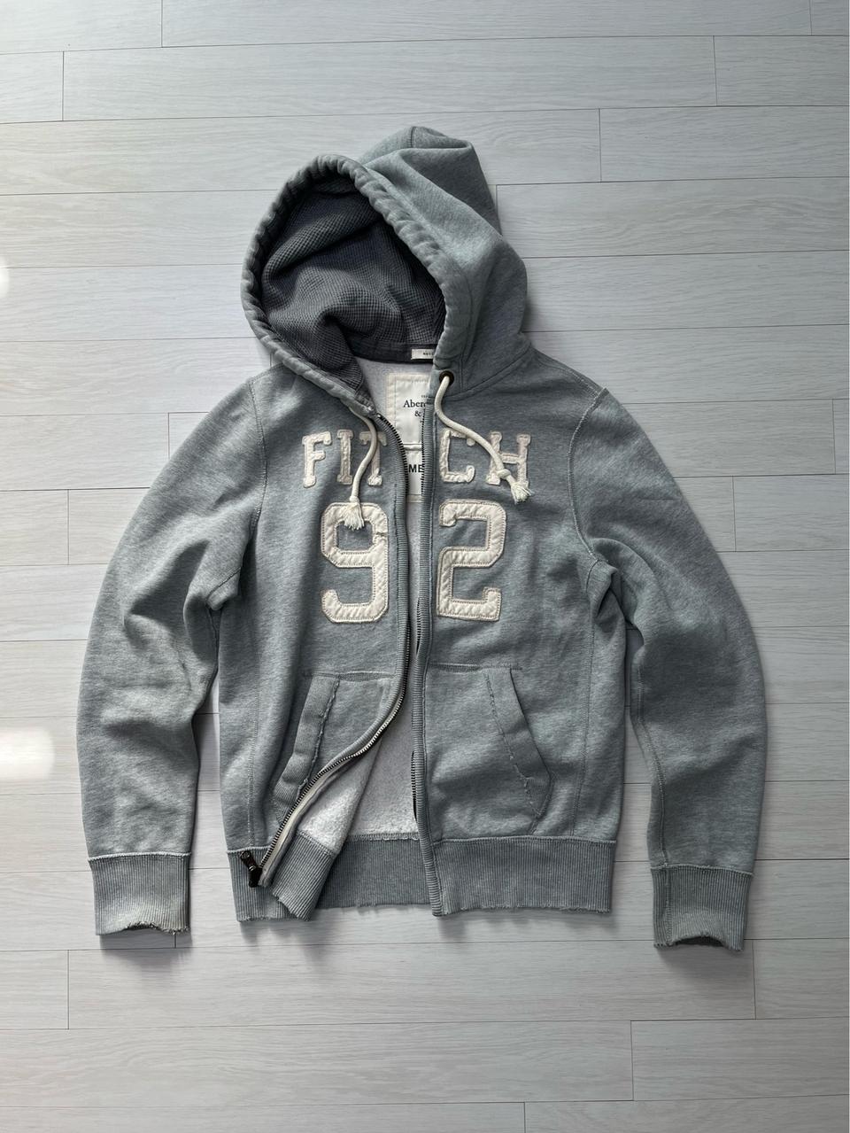 아베크롬비 후드집업 피치 92 그레이