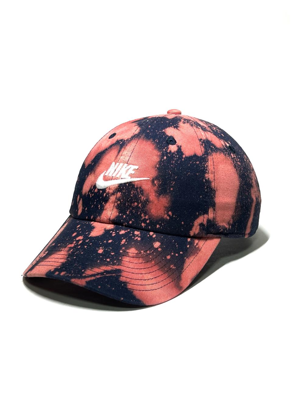 NIKE 나이키 초레어 빈티지 커스텀 네이비/핑크 볼캡 모자