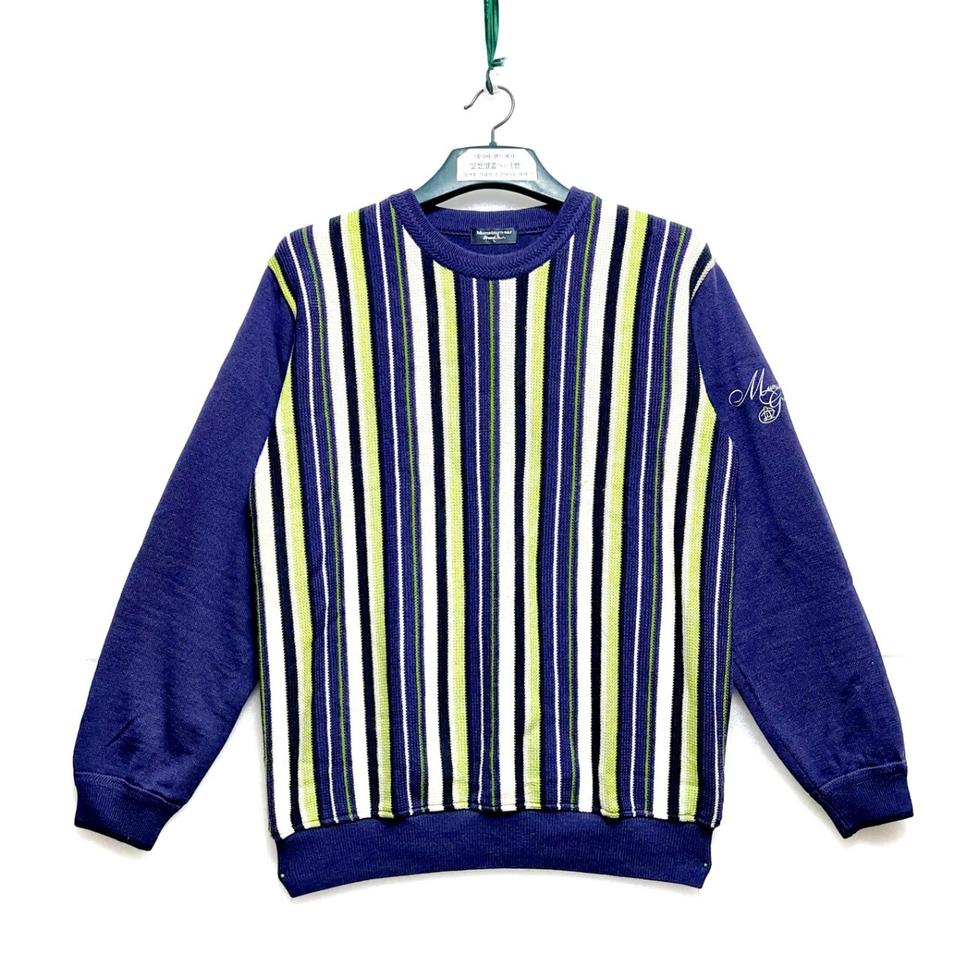 먼싱웨어 남성골프니트100-105 라운드넥