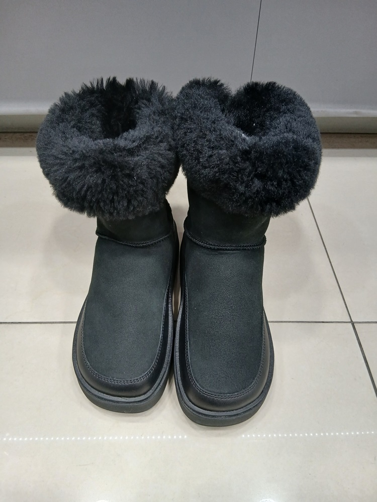 FFSO4F713 FITFLOP 약230 검정 양가죽 양모 어그부츠 