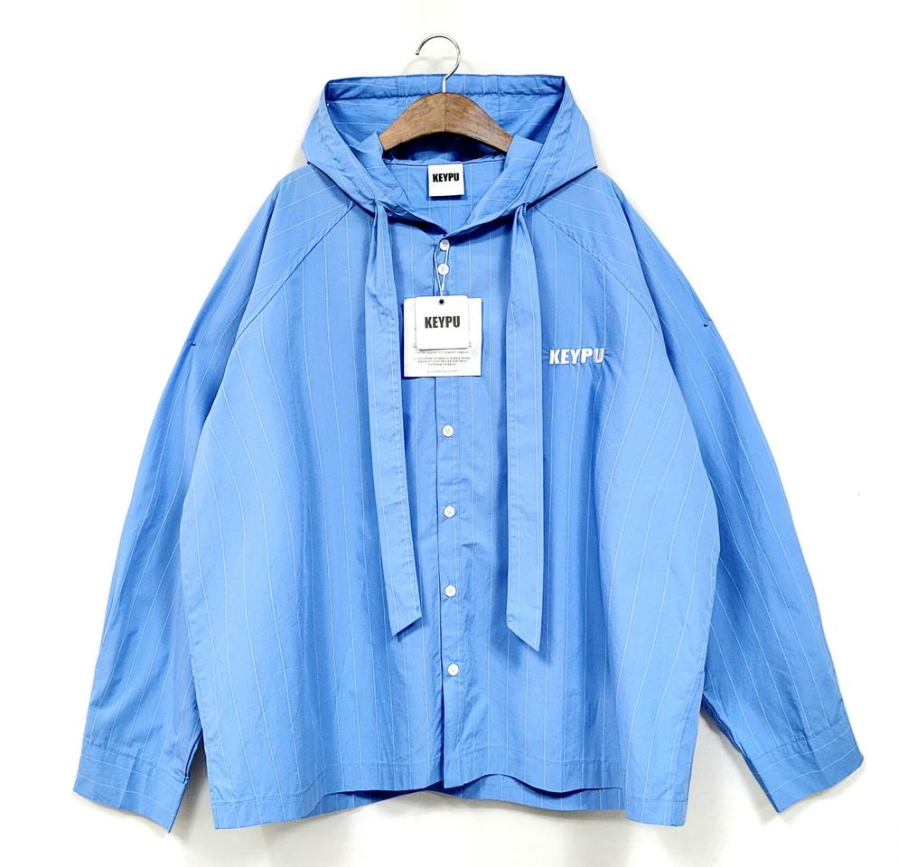 KEYPU 키프 후드 스카프 셔츠