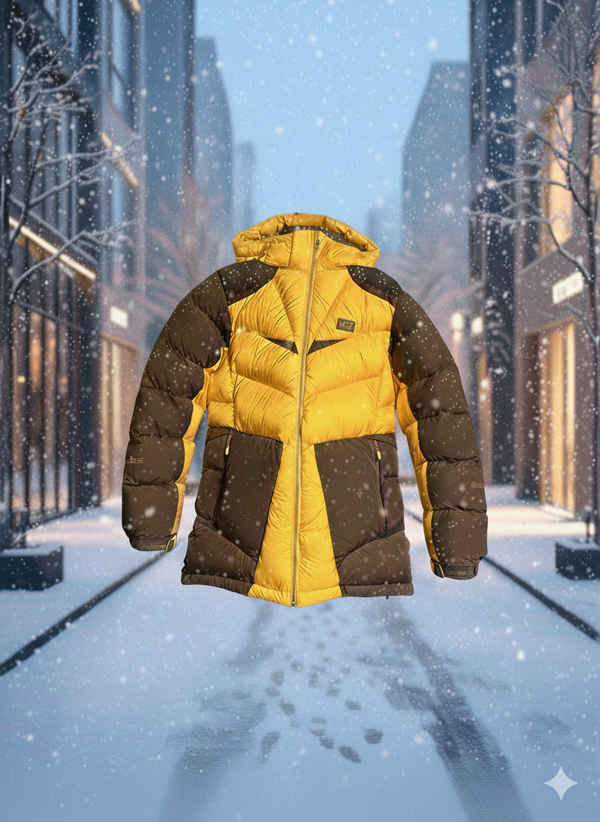 K2 마조람 구스다운 패딩 옐로우 105