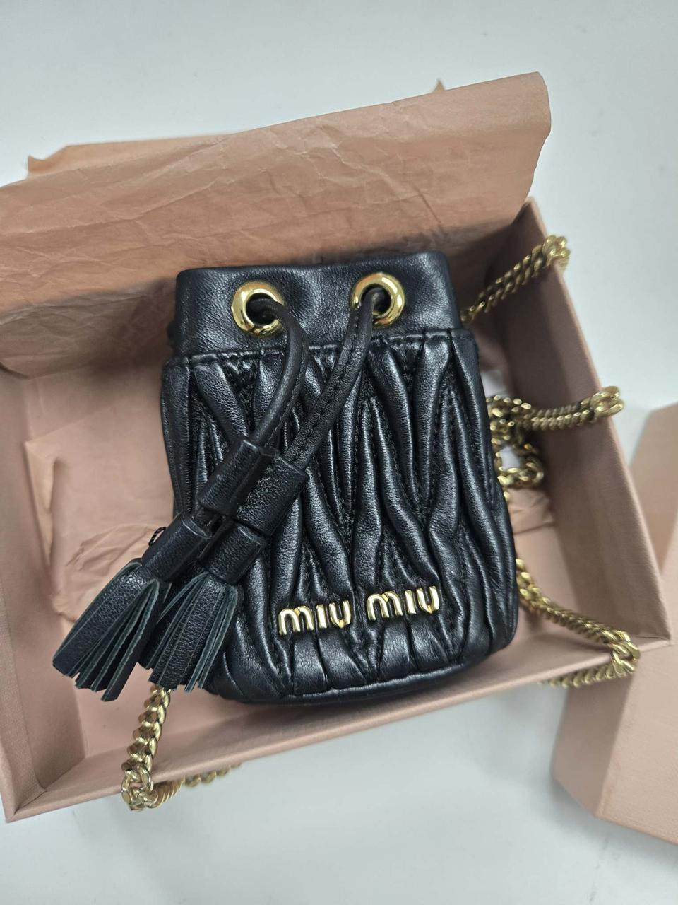 [A급컨디션] 미우미우 미니 버킷 크로스백