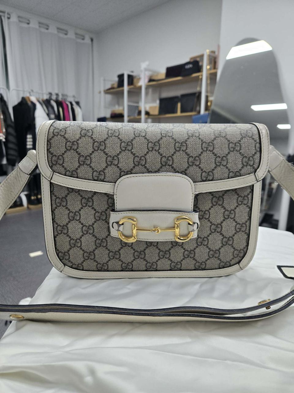 [A급컨디션] 구찌 홀스빗 라지 숄더백