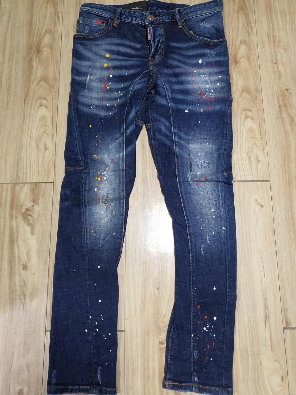 디스퀘어드 슬림바이커 46(30~31)