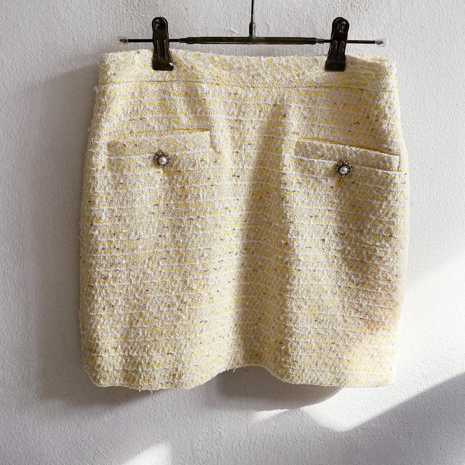 S) 21SS 더스토어 트위드 스커트