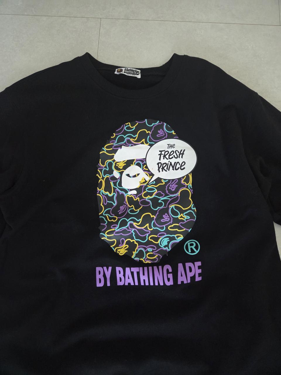 베이프 fresh prince 맨투맨 xl
