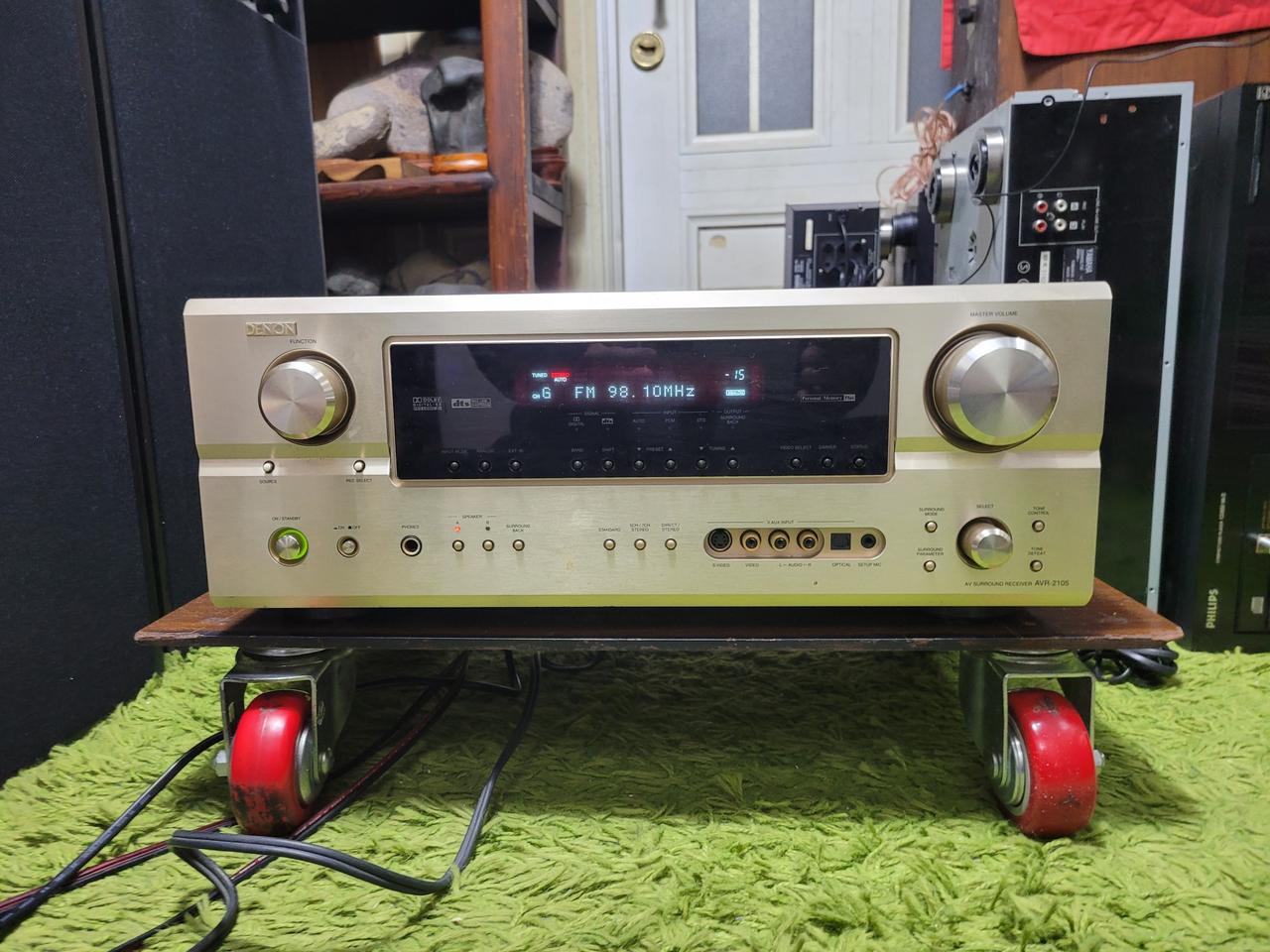 데논 AVR 2105 리시버