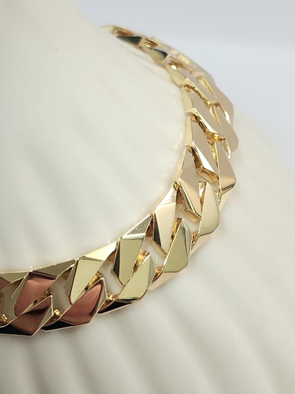 18k.14k.신팔각체인 팔찌 8.4mm 목걸이.발찌.새상품