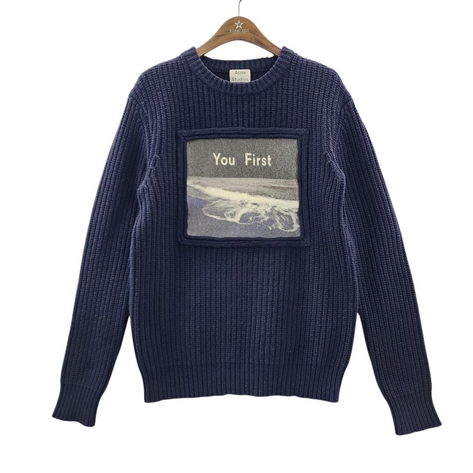 [S] 아크네스튜디오 You First 니트 스웻셔츠