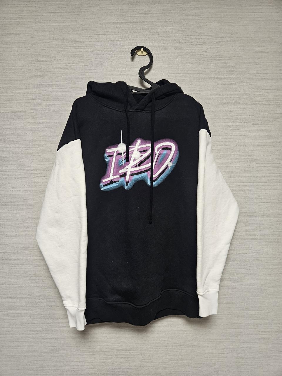 이로 WALYAN 여성 오버핏 기모 티셔츠