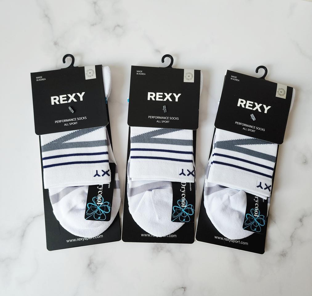 렉시 남성스포츠미드삭스 3족