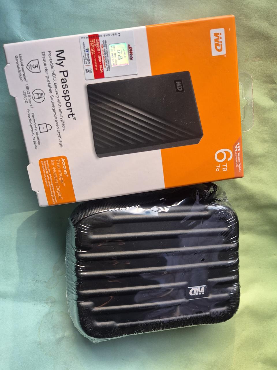 WD 외장하드 6TB