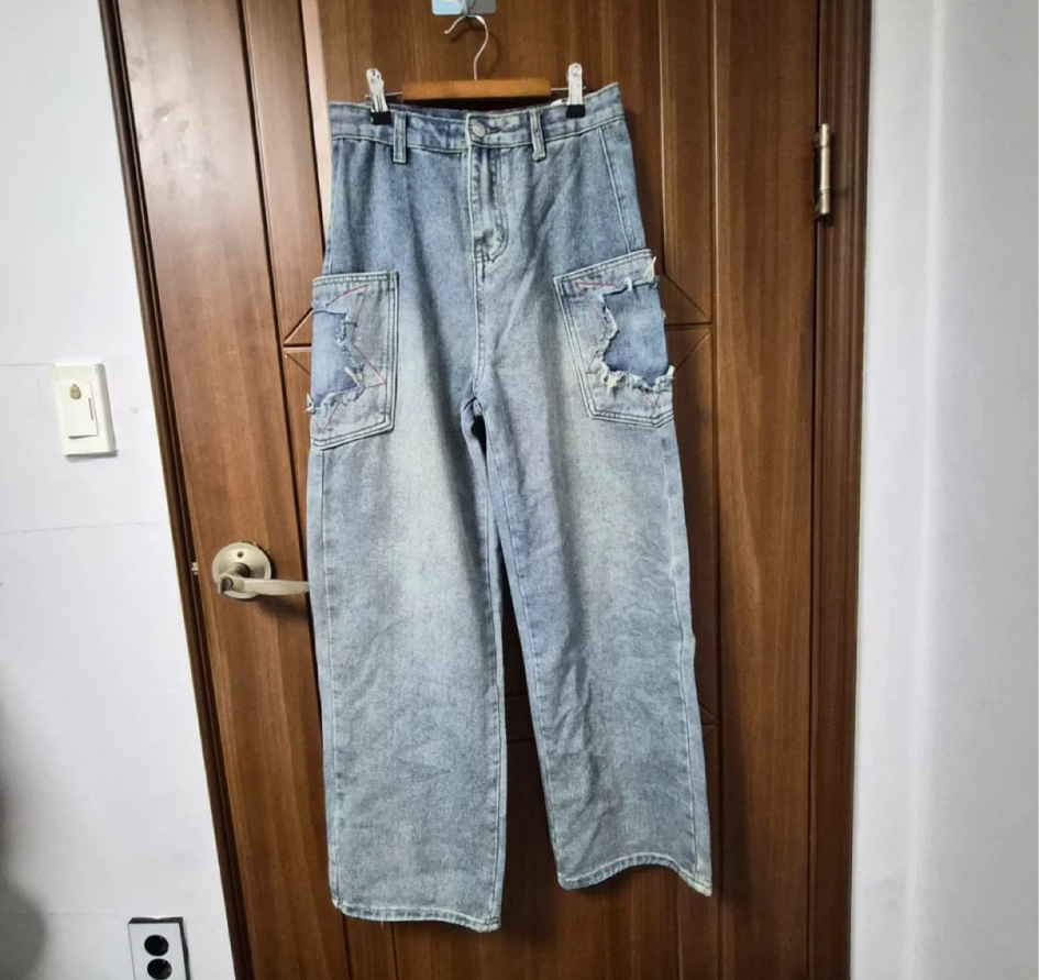 연청 별 와이드팬츠