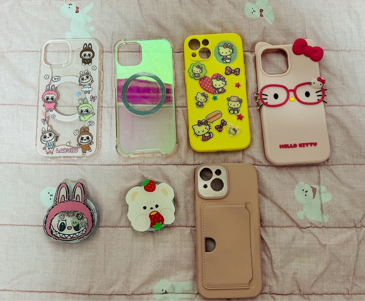 (거의 새것) 종류가 다양한 아이폰 13케이스&귀요미들!