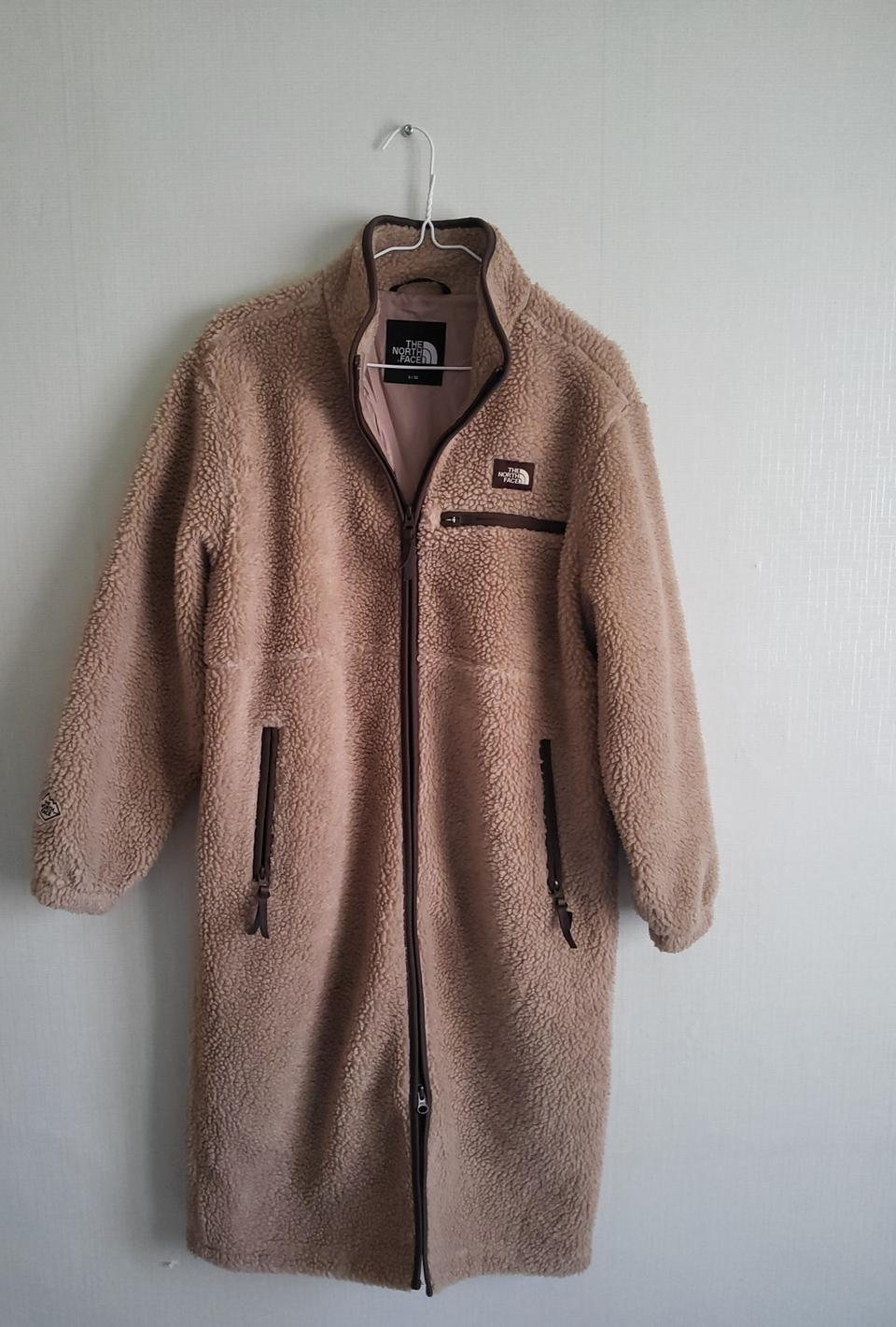 노스페이스 뽀글이 롱 코트.거의100