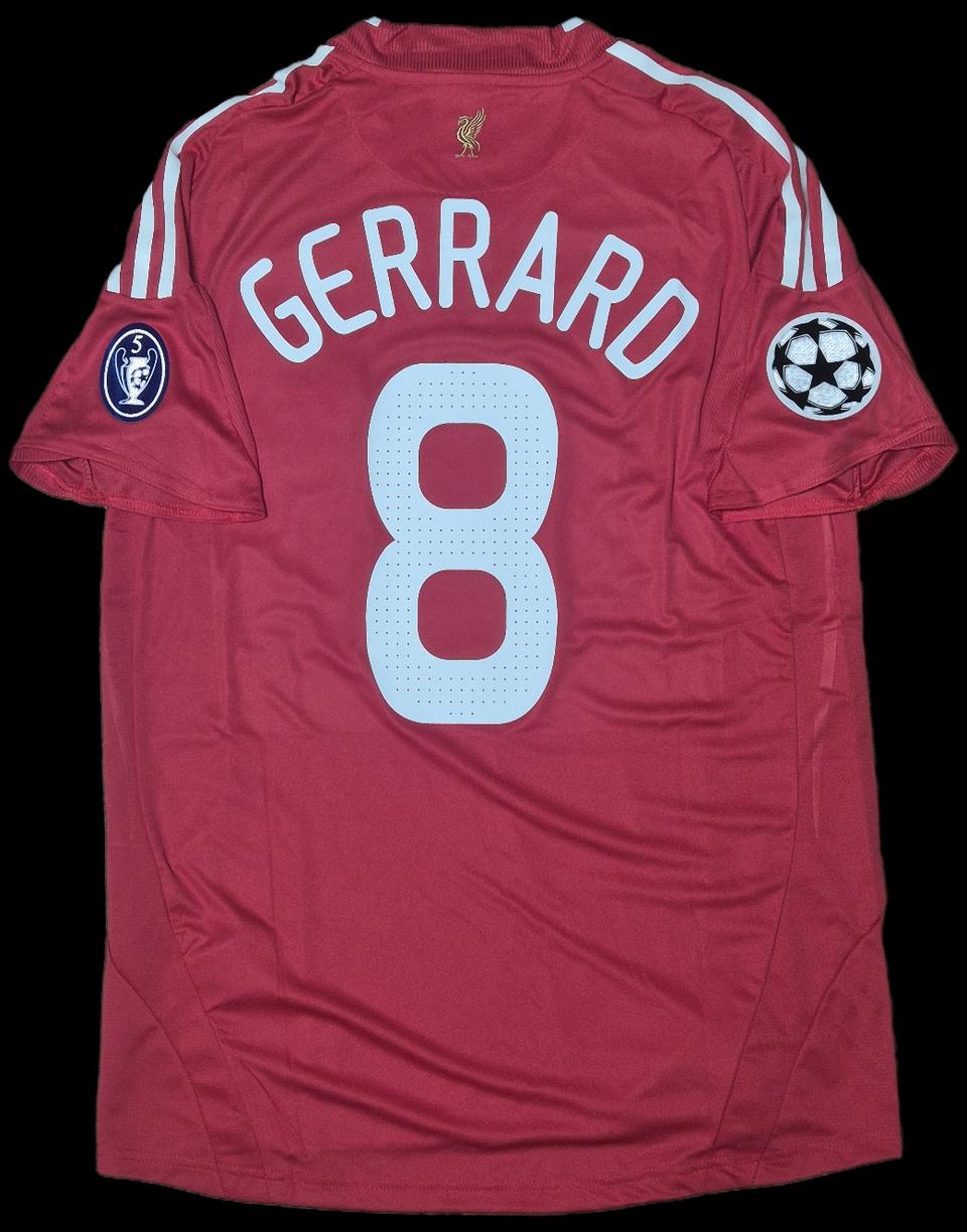 08 10 리버풀 제라드 반팔 유니폼 레플리카
