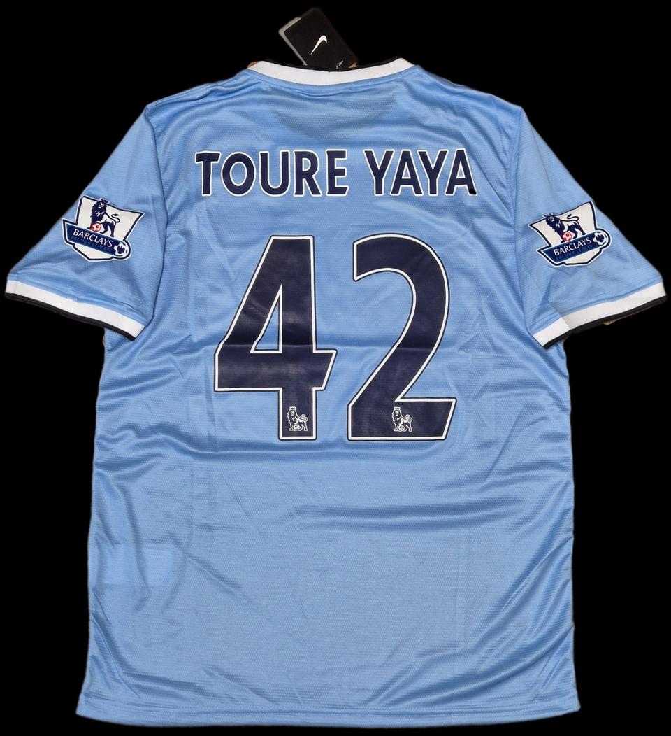 13 14 맨체스터 시티 야야 투레 레플리카 유니폼 XL