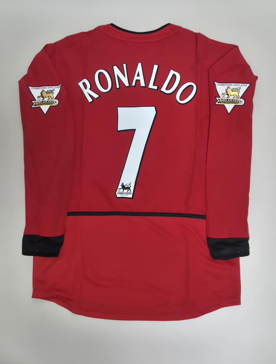 맨유 호날두 긴팔유니폼 데뷔시즌 레플리카 L사이즈
