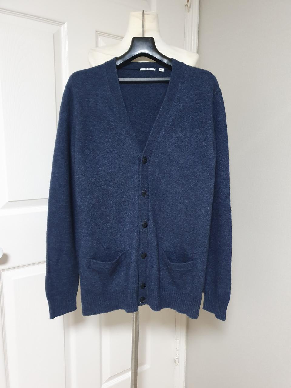 (상태좋음)남성 XL 유니클로 니트 가디건