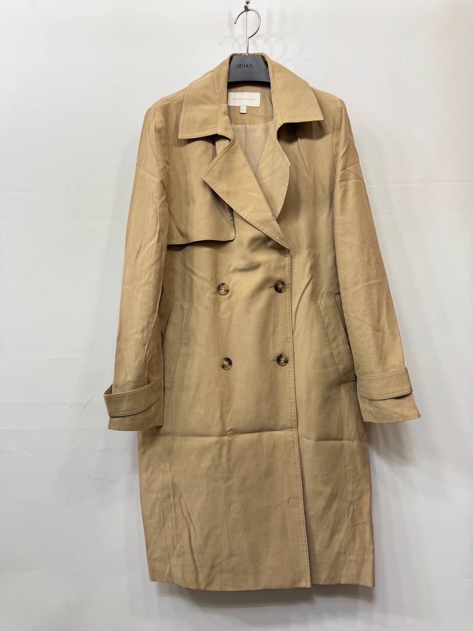 플라스틱아일랜드 트렌치코트 S