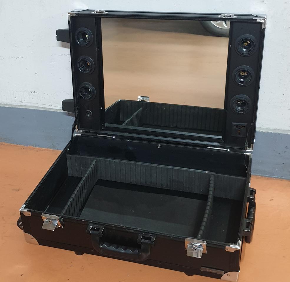 LED조명 메이크업 박스 캐리어 이동식 무료배송