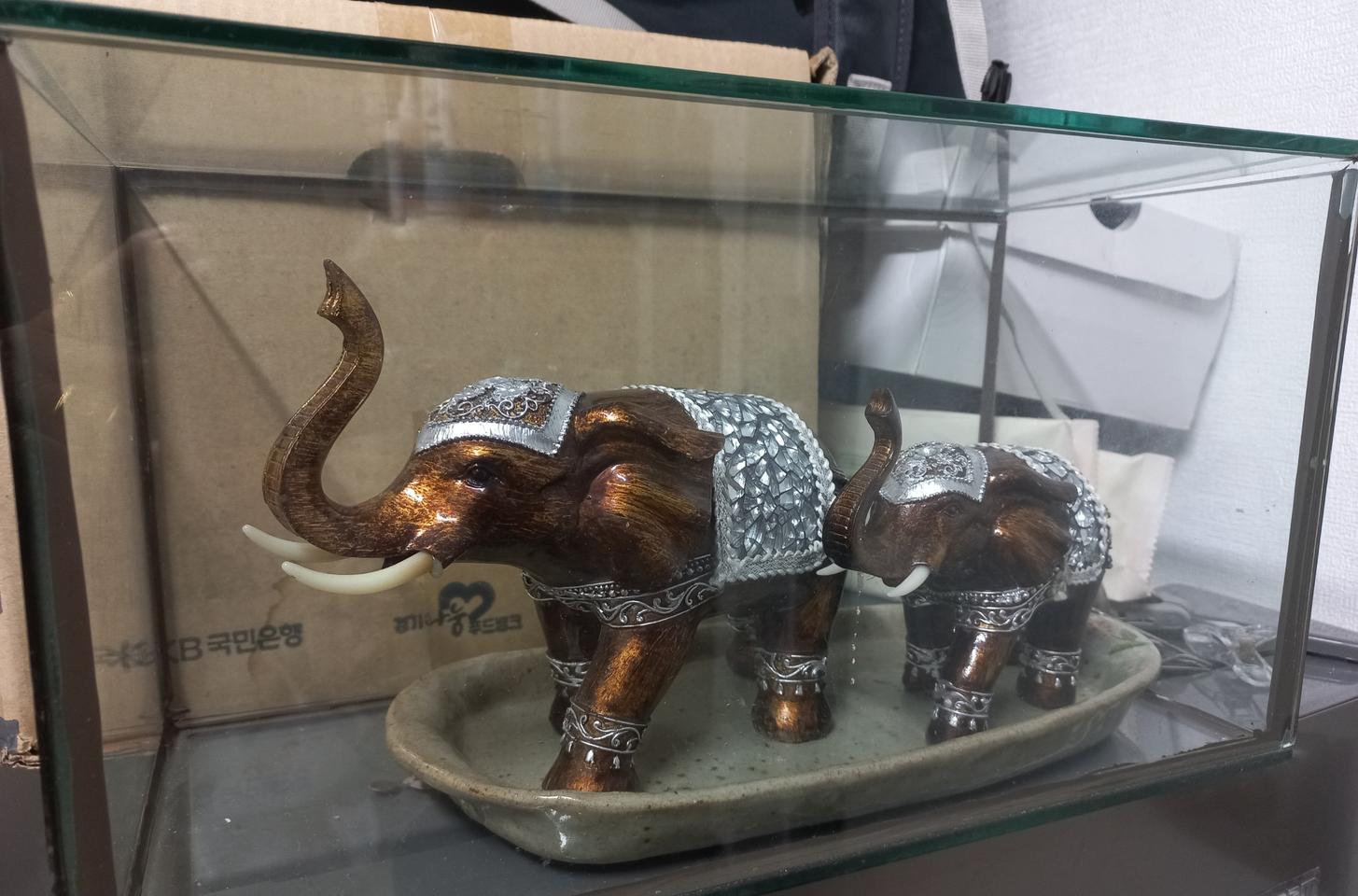 코끼리 장식품 무료배송