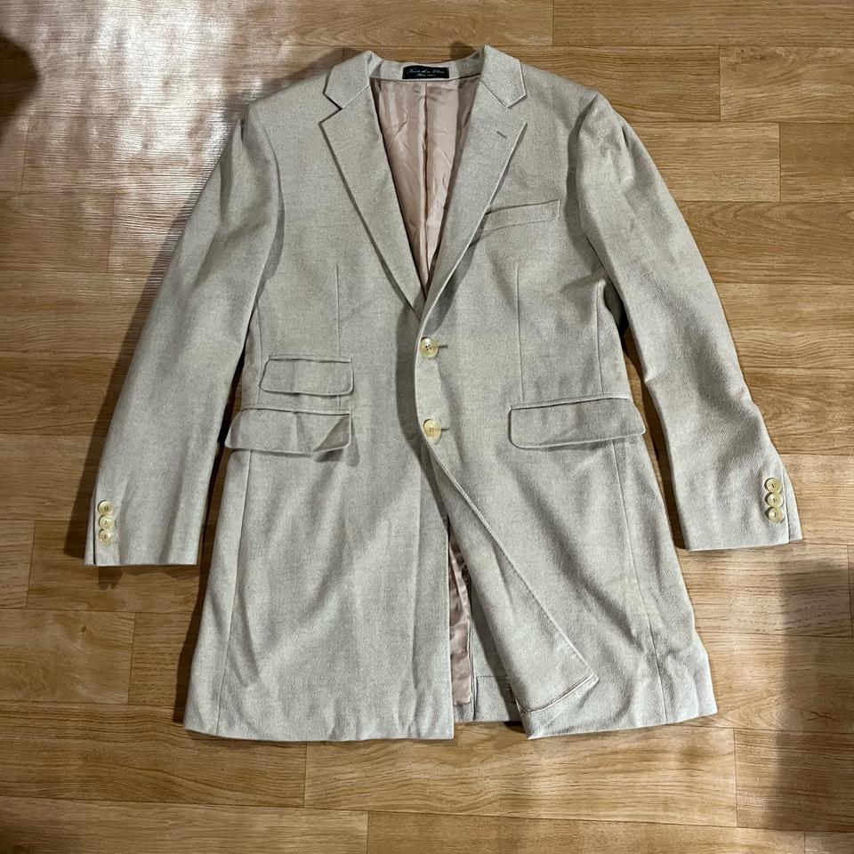 [105] 바톤권오수 제냐 헤링본 캐시미어100 코트