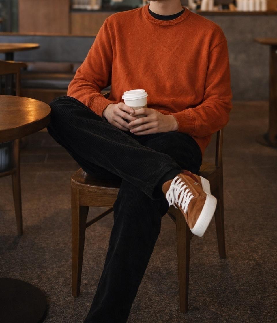 A.W DUNMORE 캐시미어 니트(XL)