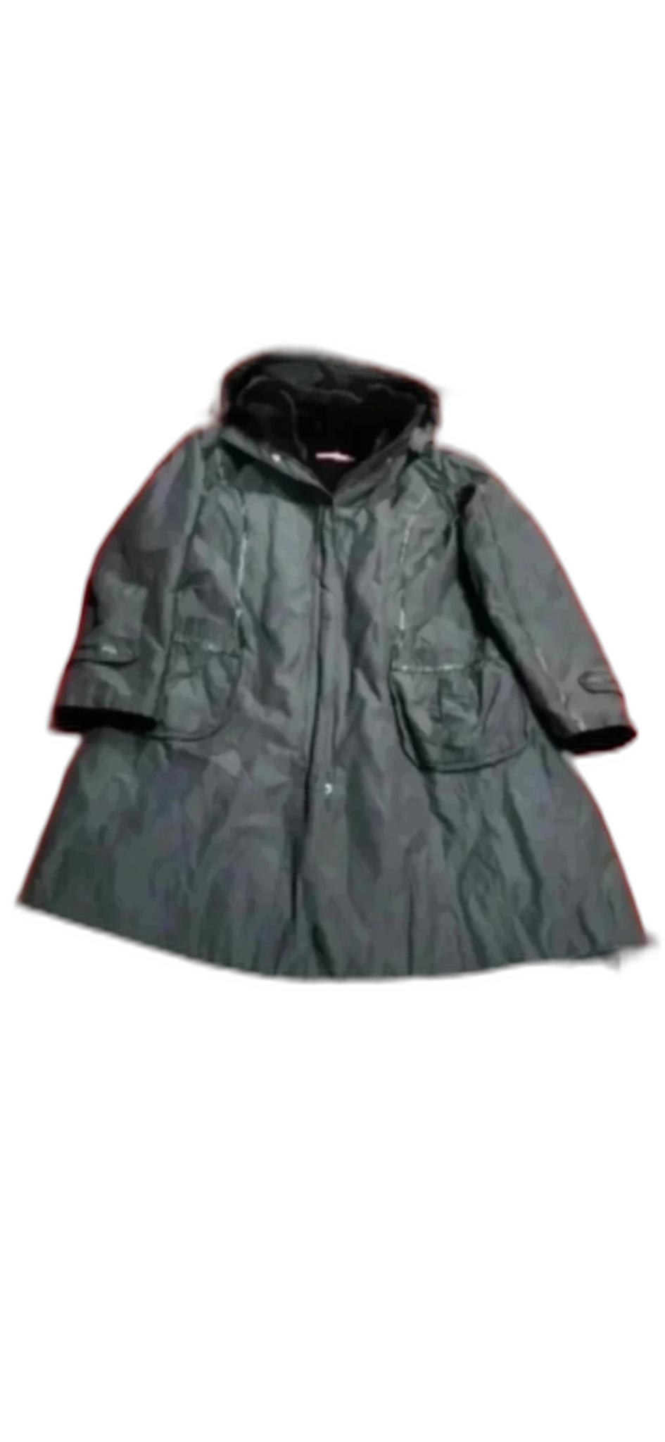 부르다문  후드 탈부착  반코트