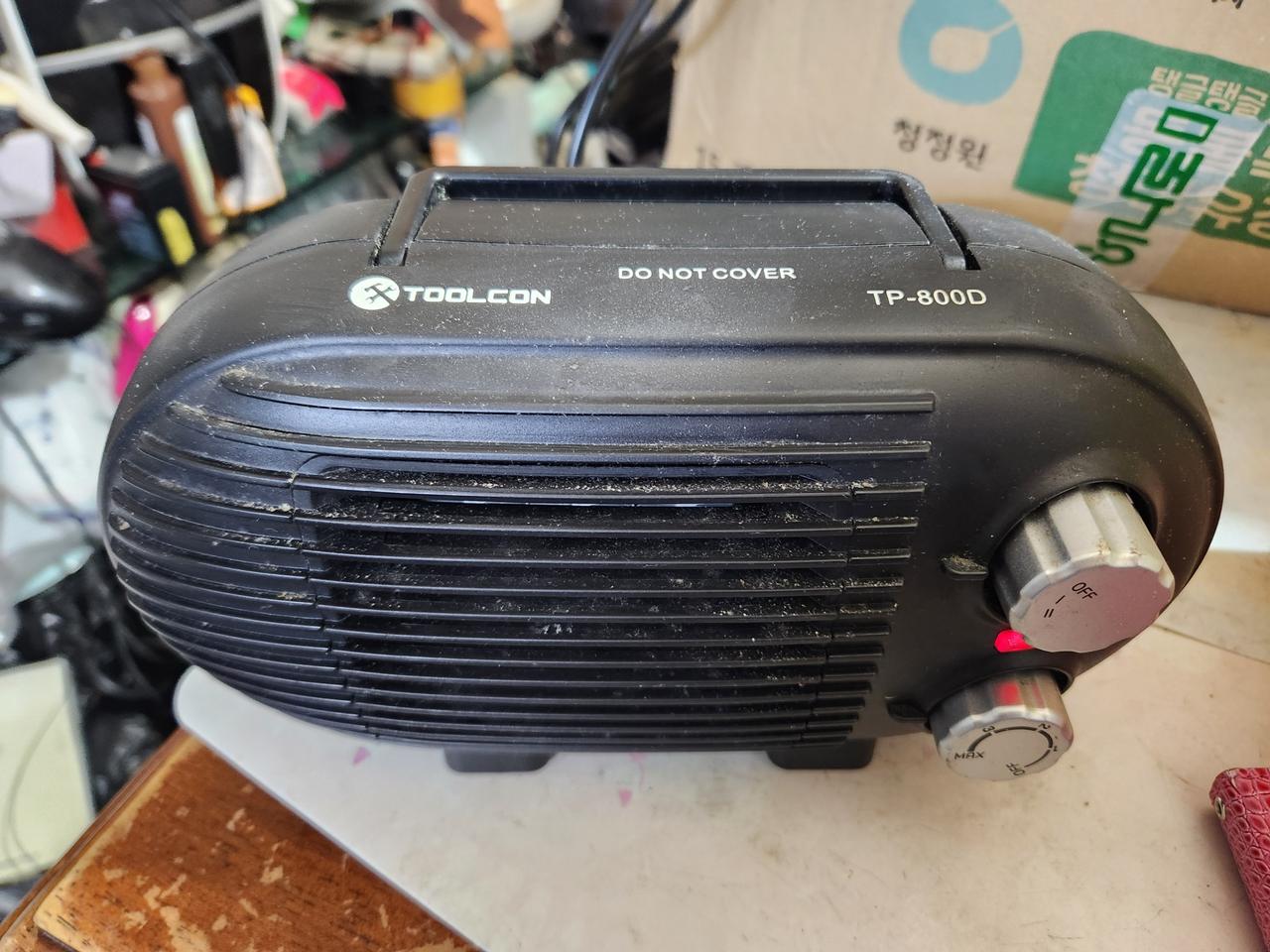 오품 소형 팬히터 캠핑용, 화장실,원룸등 좁은 공간에 사용가능 합니다