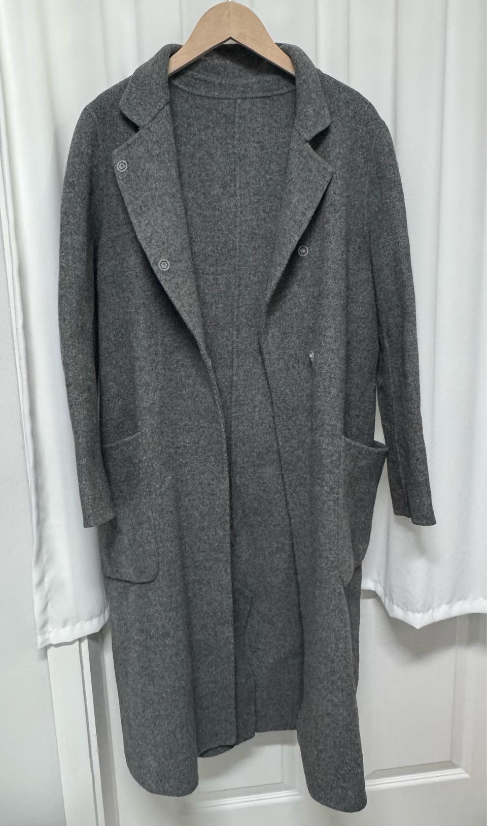 핸드메이드 울코트 롱