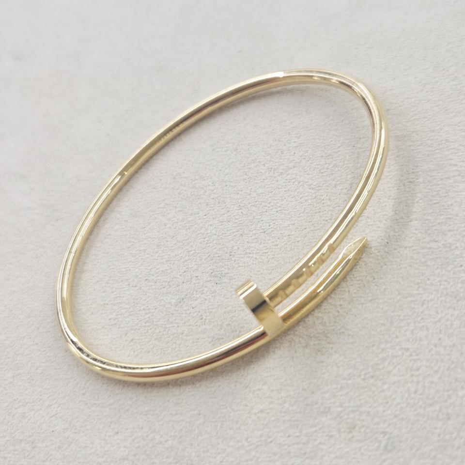 [15호] 까르띠에 저스트 앵끌루 sm 못팔찌 옐로우 골드